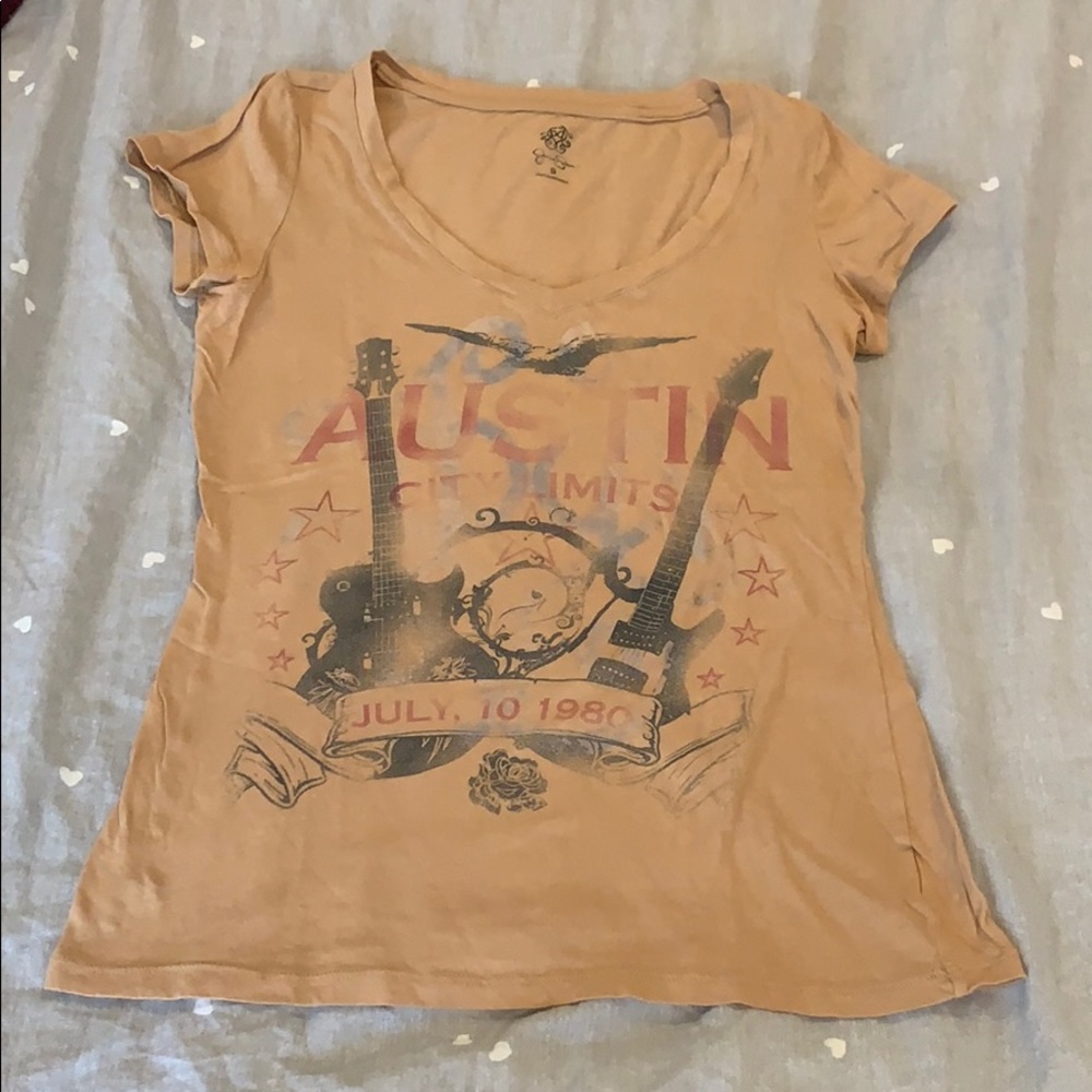 Jessica Simpson Austin City Limits Graphic Tee - Size Small
